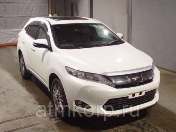 Кроссовер TOYOTA HARRIER пробег 29 тыс км цвет белый